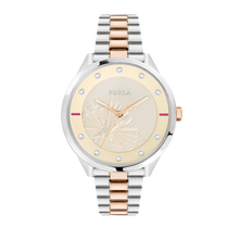 Load image into Gallery viewer, Furla R4253102520 METROPOLIS 38mm 3H RG DIAL BR SS+RG..