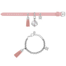 Load image into Gallery viewer, Furla Women's White Dial SS Chain Calfskin Leather set Watch