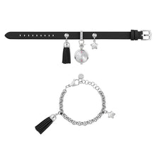 Load image into Gallery viewer, Furla Women's White Dial SS Chain Calfskin Leather set Watch
