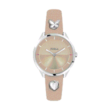 Load image into Gallery viewer, Furla Women's Pin Beige Dial Calfskin Leather Watch