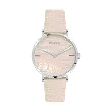 Load image into Gallery viewer, Furla Women's Giada White Dial Calfskin Leather Watch